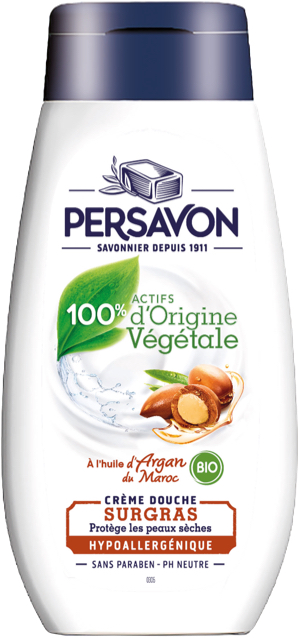 Persavon - Crème de douche - Huile d'Argan
